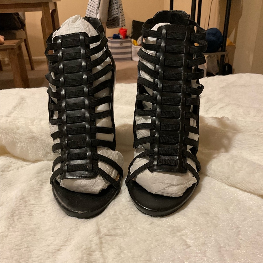 Black sandals